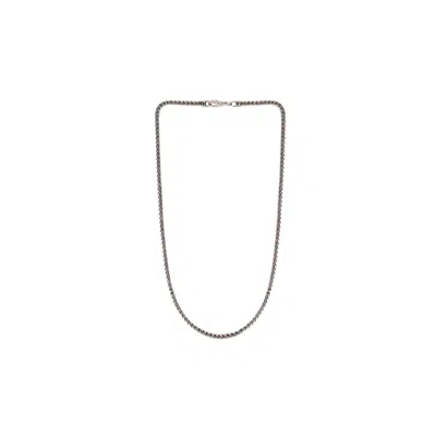 Undefined Jewelry Men's Silver 4.5mm Bold Franco Chain Necklace