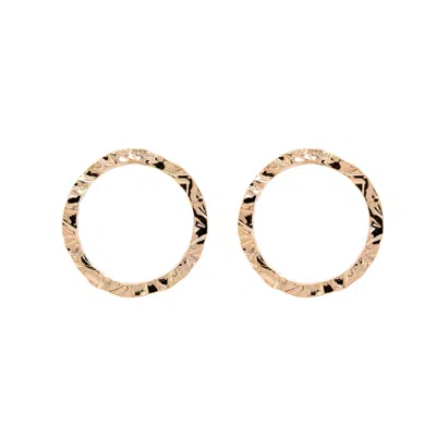 Undefined Jewelry Women's Gold Solar Earrings