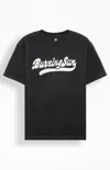 Under A Burning Sun Men's Script T-shirt In Black In Black