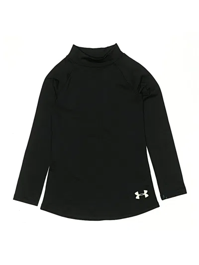 Pre-owned Under Armour Kids' 3/4 Sleeve T-shirt In Black