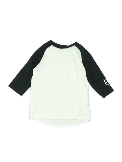 Pre-owned Under Armour Kids' 3/4 Sleeve T-shirt In White