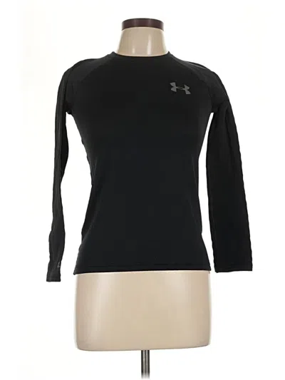 Pre-owned Under Armour 3/4 Sleeve T-shirt In Black