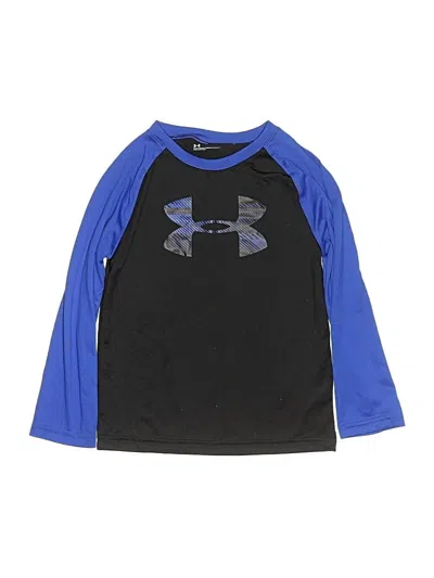 Pre-owned Under Armour Kids' 3/4 Sleeve T-shirt In Blue