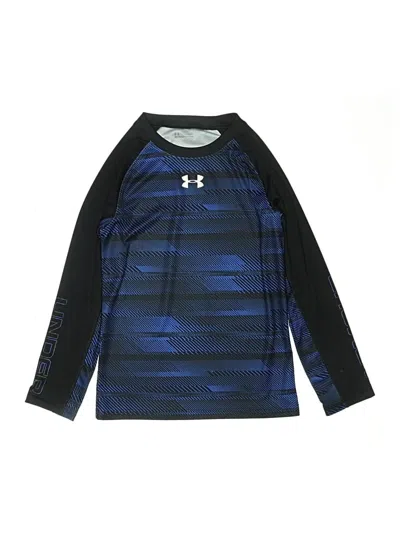 Pre-owned Under Armour Kids' 3/4 Sleeve T-shirt In Blue