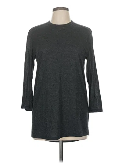 Pre-owned Under Armour 3/4 Sleeve T-shirt In Gray