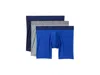 Under Armour 3-pack Performance Tech Mesh Solid 6 Boxer Briefs In Blue