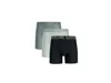 Under Armour 3-pack Performance Tech Mesh Solid 6 Boxer Briefs Men's Underwear Titanium: Md In Multi