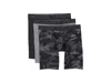 Under Armour 3-pack Performance Tech Print 9 Boxer Briefs In Black