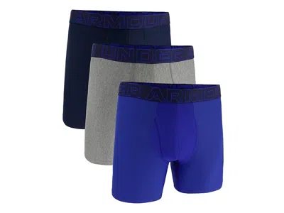 UNDER ARMOUR 3-PACK PERFORMANCE TECH SOLID 6 BOXER BRIEFS