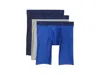 Under Armour 3-pack Performance Tech Solid 9 Boxer Briefs In Blue
