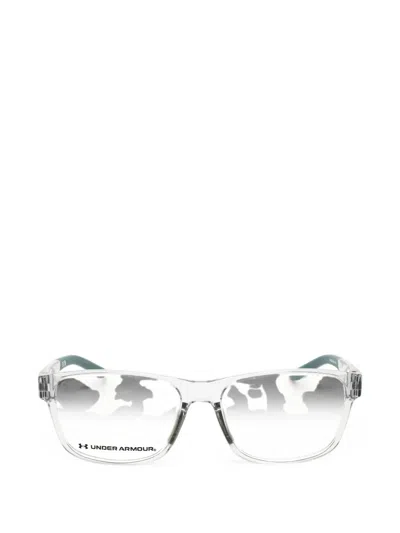 Under Armour 5080 Rectangle-frame Glasses In Neutral