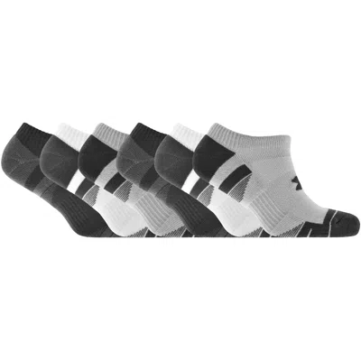 Under Armour 6 Pack Tech Trainer Socks In Multi