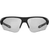 Under Armour 72mm Gradient Polarized Rectangular Sunglasses In Matte Black Grey