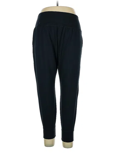 Pre-owned Under Armour Active Pants In Black