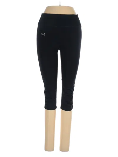 Pre-owned Under Armour Active Pants In Black