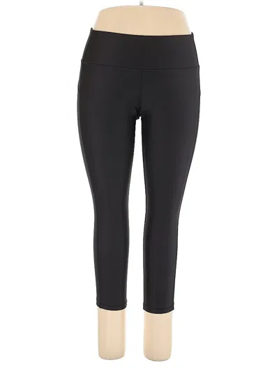 Pre-owned Under Armour Active Pants In Black