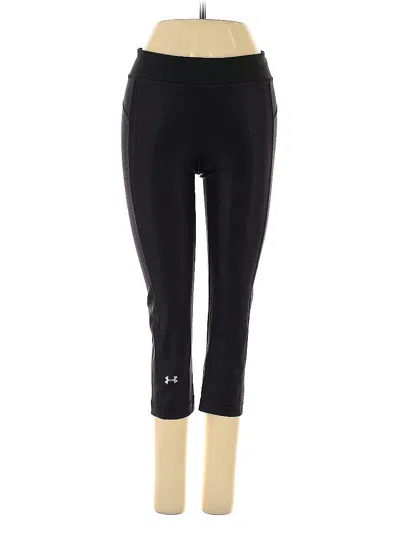 Pre-owned Under Armour Active Pants In Black