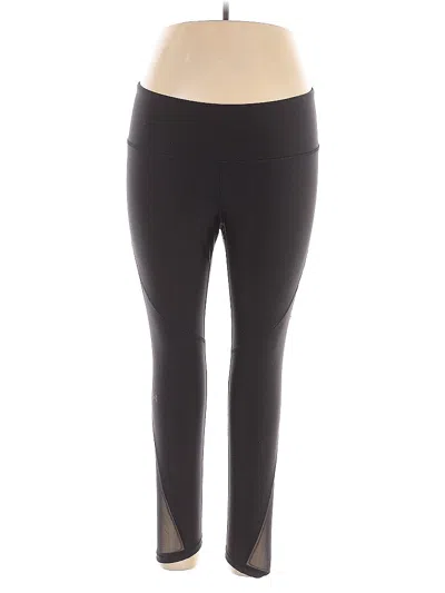 Pre-owned Under Armour Active Pants In Black