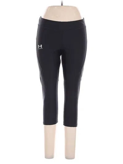 Pre-owned Under Armour Active Pants In Black