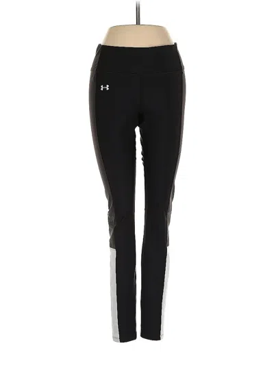 Pre-owned Under Armour Active Pants In Black