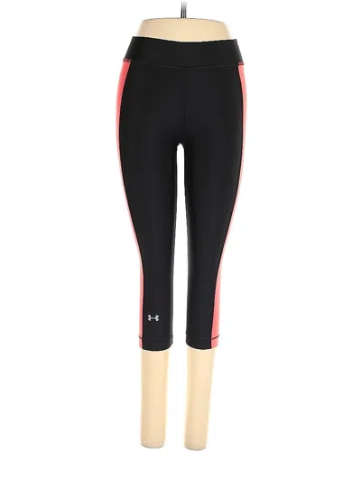 Pre-owned Under Armour Active Pants In Black