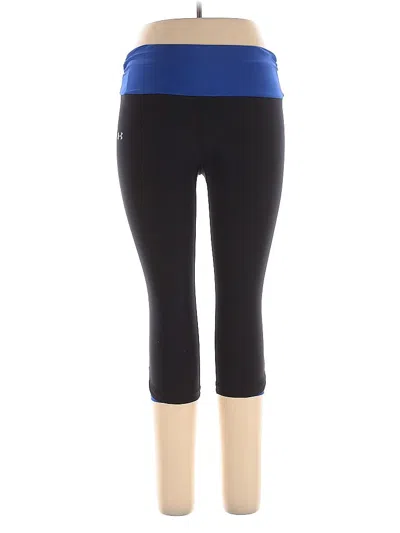 Pre-owned Under Armour Active Pants In Black