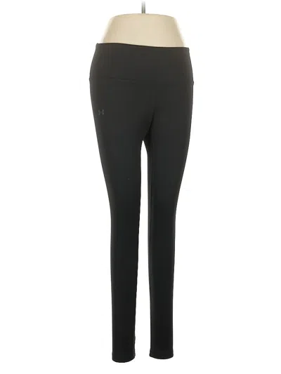 Pre-owned Under Armour Active Pants In Black