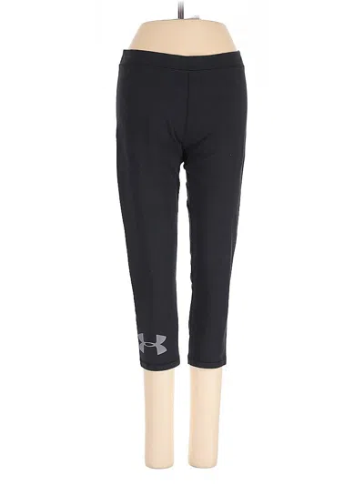 Pre-owned Under Armour Active Pants In Black