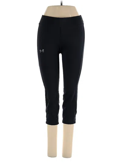 Pre-owned Under Armour Active Pants In Black