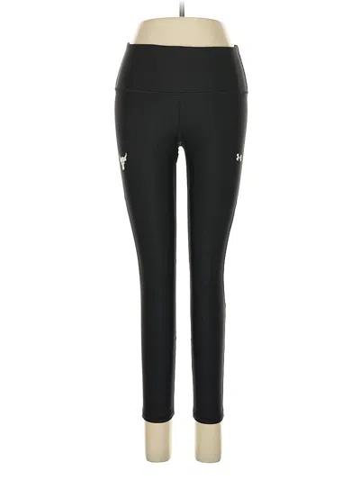 Pre-owned Under Armour Active Pants In Black