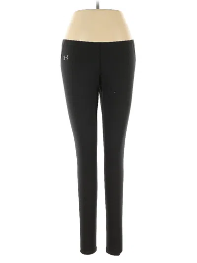 Pre-owned Under Armour Active Pants In Black