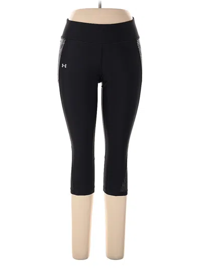 Pre-owned Under Armour Active Pants In Black