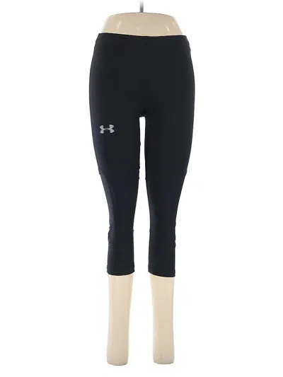 Pre-owned Under Armour Active Pants In Black