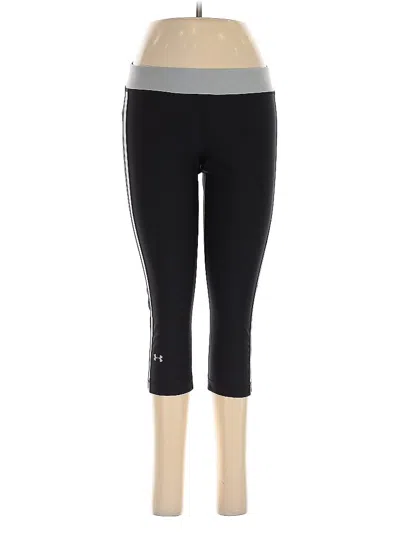 Pre-owned Under Armour Active Pants In Black