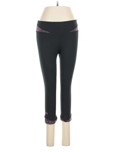 Pre-owned Under Armour Active Pants In Black