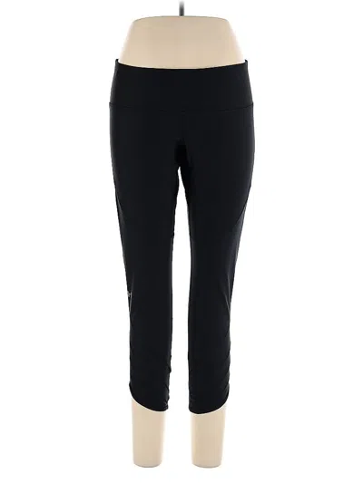 Pre-owned Under Armour Active Pants In Black