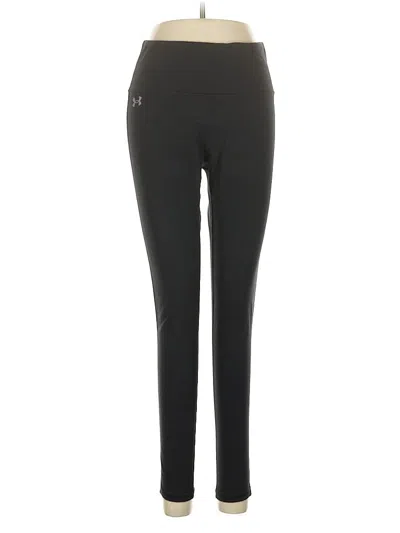 Pre-owned Under Armour Active Pants In Black