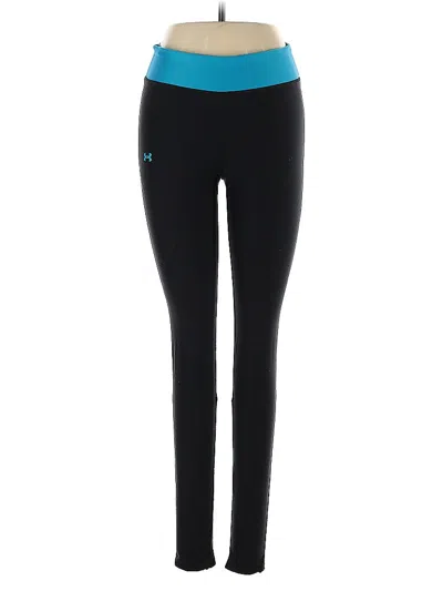 Pre-owned Under Armour Active Pants In Black