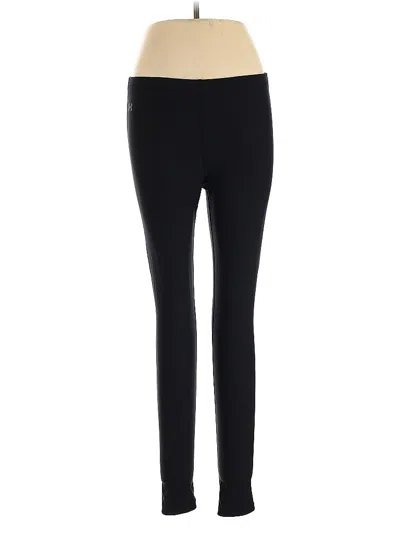 Pre-owned Under Armour Active Pants In Black