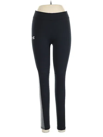 Pre-owned Under Armour Active Pants In Black