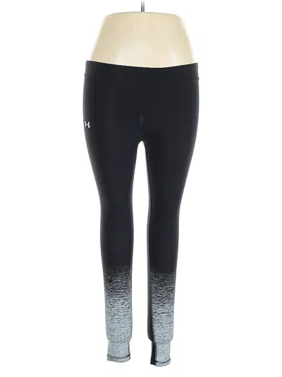 Pre-owned Under Armour Active Pants In Black