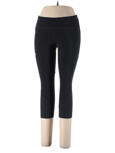 Pre-owned Under Armour Active Pants In Black