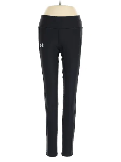 Pre-owned Under Armour Active Pants In Black