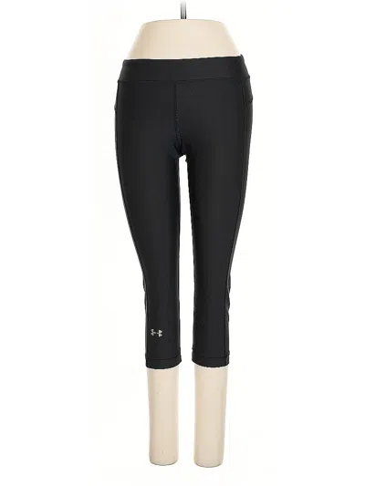 Pre-owned Under Armour Active Pants In Black