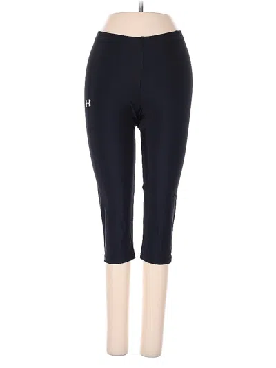 Pre-owned Under Armour Active Pants In Black
