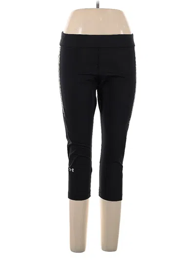 Pre-owned Under Armour Active Pants In Black
