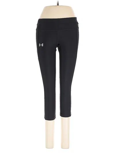 Pre-owned Under Armour Active Pants In Black