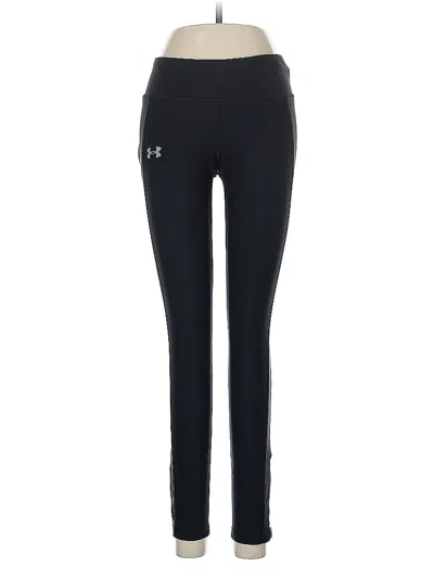 Pre-owned Under Armour Active Pants In Black
