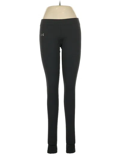 Pre-owned Under Armour Active Pants In Black