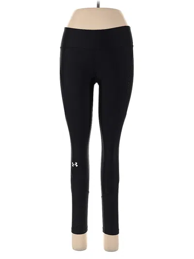 Pre-owned Under Armour Active Pants In Black